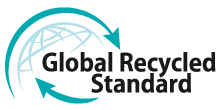 Global Recycled Standard products are made with at least 50% recycled content and meet social, environmental, and chemical requirements.