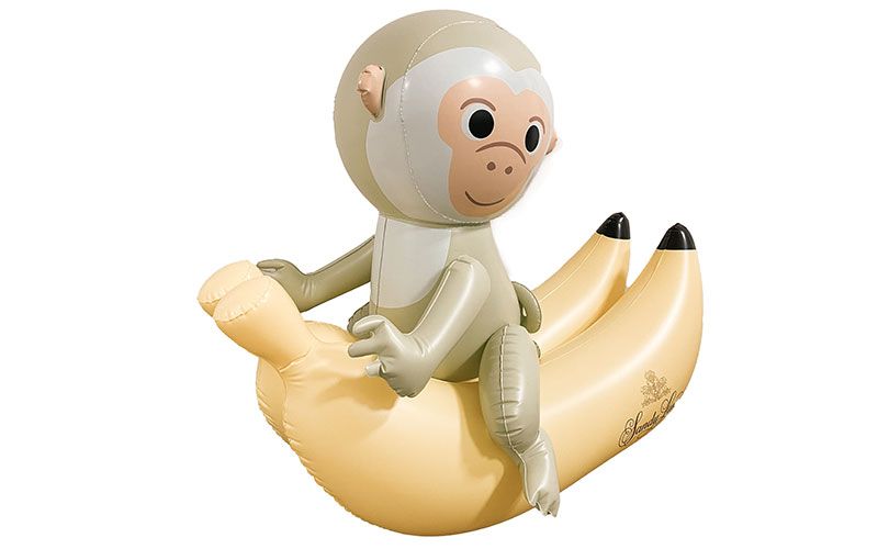 Sandy Lane Inflatable Green Monkey