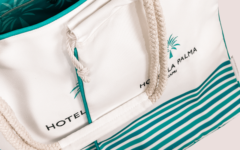 Hotel La Palma Rope Bag & Wet Bag