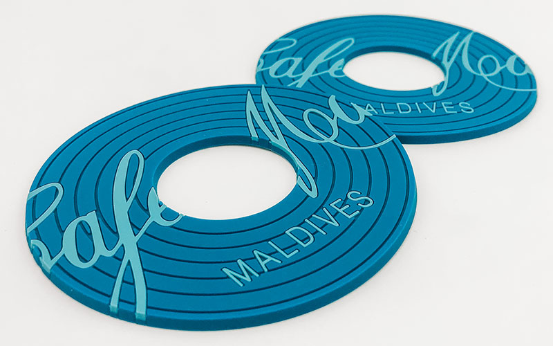 Cafe Del Mar Silicone Coasters