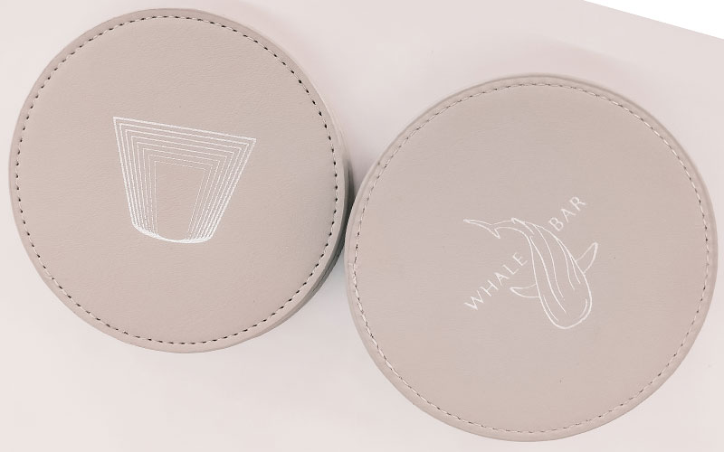 The St Regis Vommuli Leather Coasters