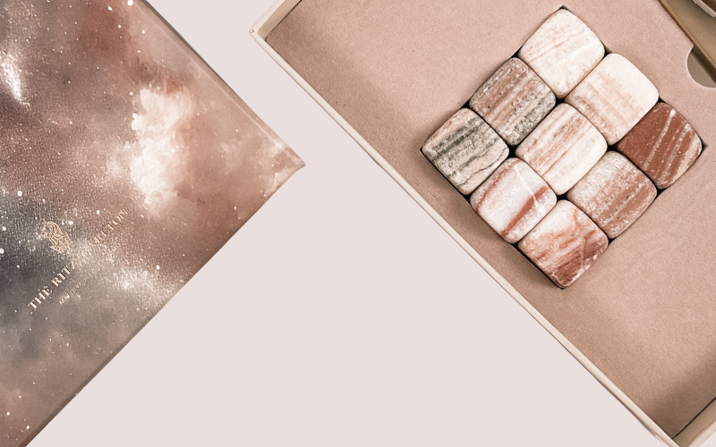 Ritz Carlton Maldives Natural Stone Ice Cubes