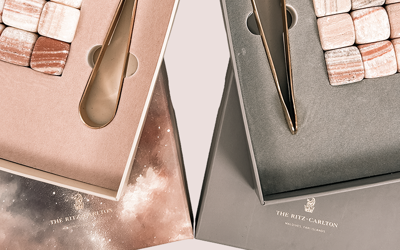 Ritz Carlton Maldives Natural Whiskey Stones