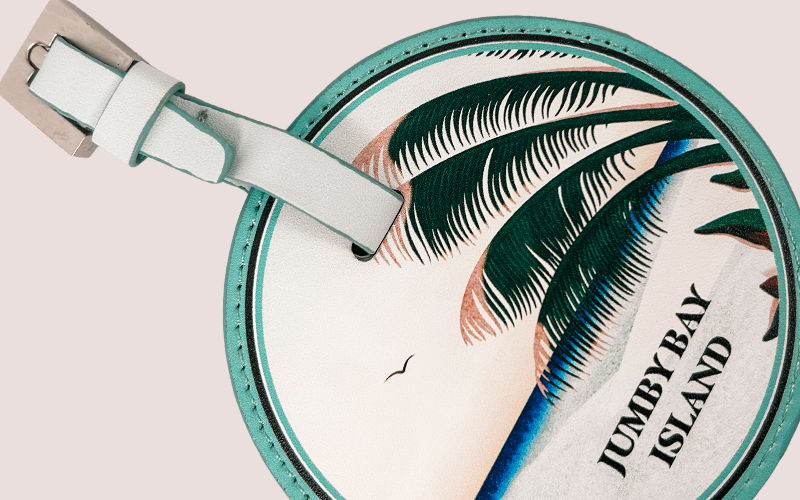 Jumby Bay Luggage Tags