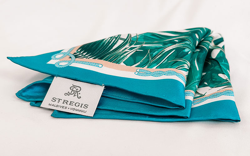 The St. Regis Vommuli Silk Pocket Square