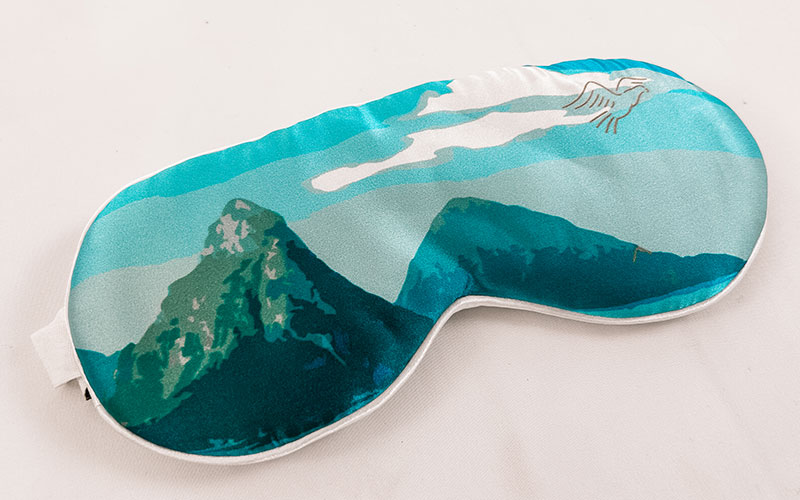 Sugar Beach Silk Eye Mask