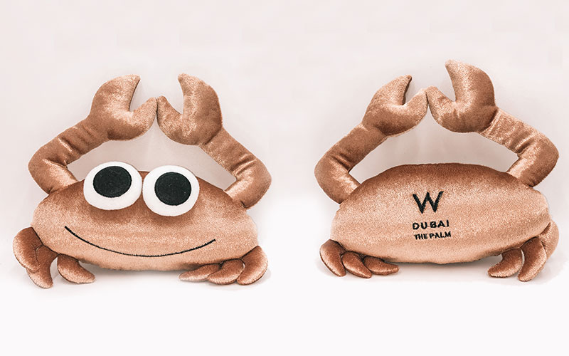 W Dubai The Palm Plush Crab